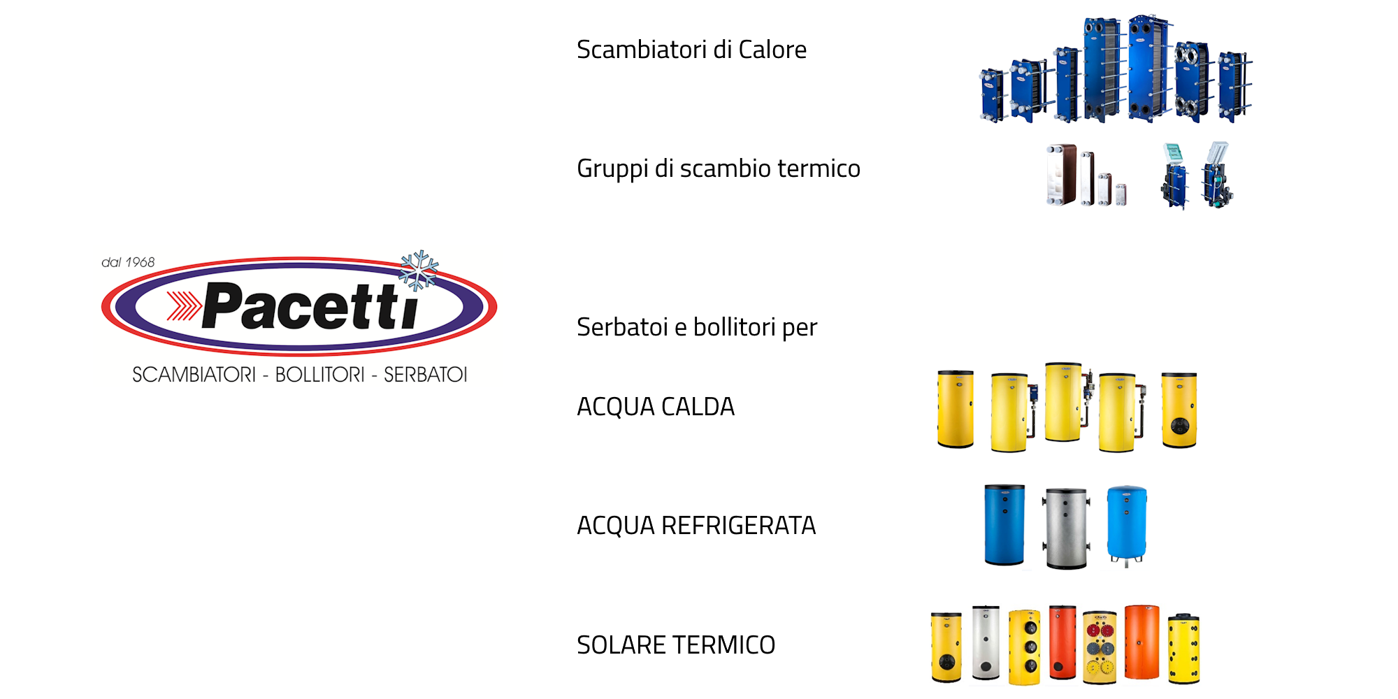 Prodotti Pacetti